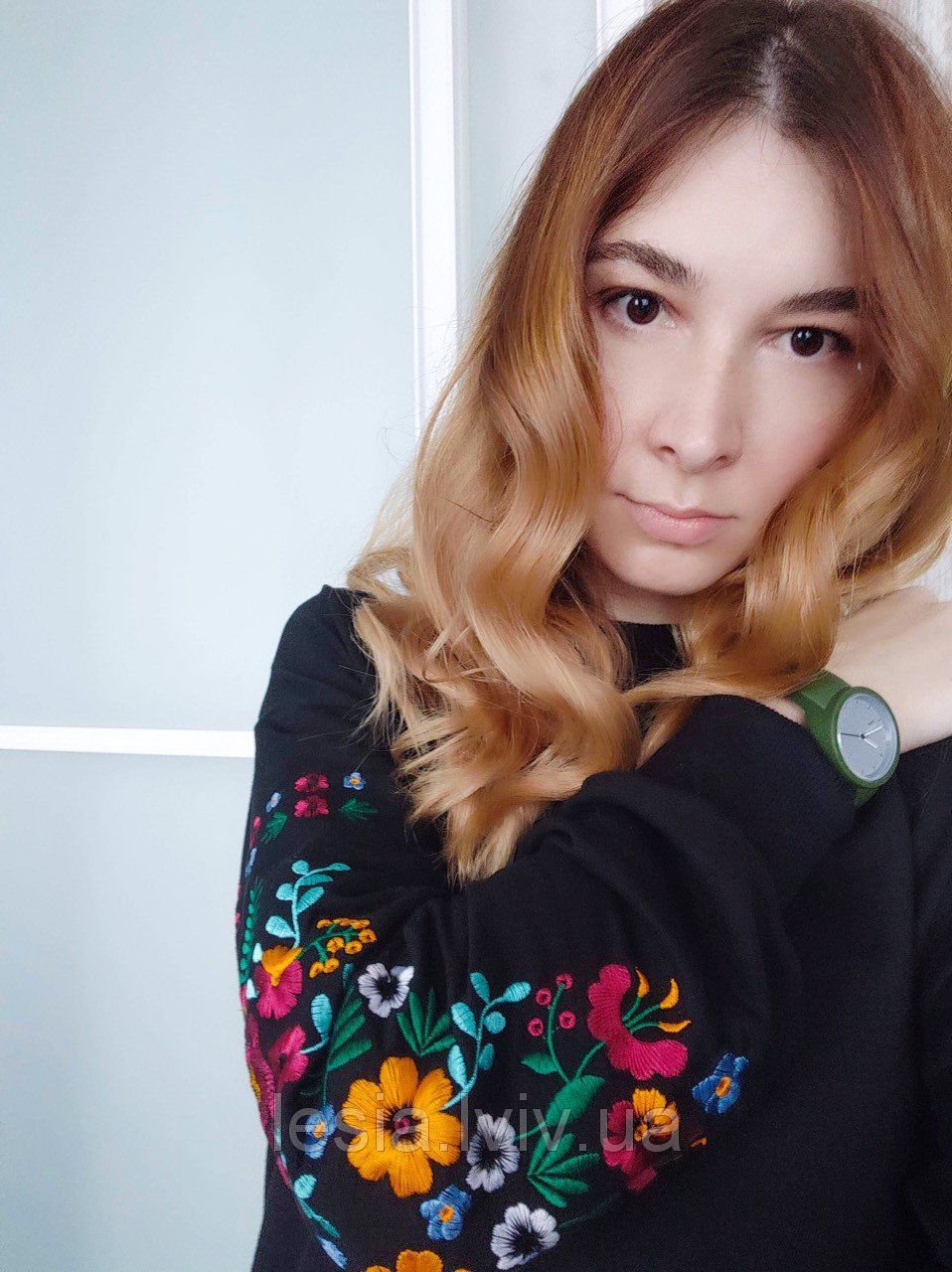Sizes S-3XL. Black Floral Embroidered Sweatshirt Dress – Casual Boho Chic Style for Women